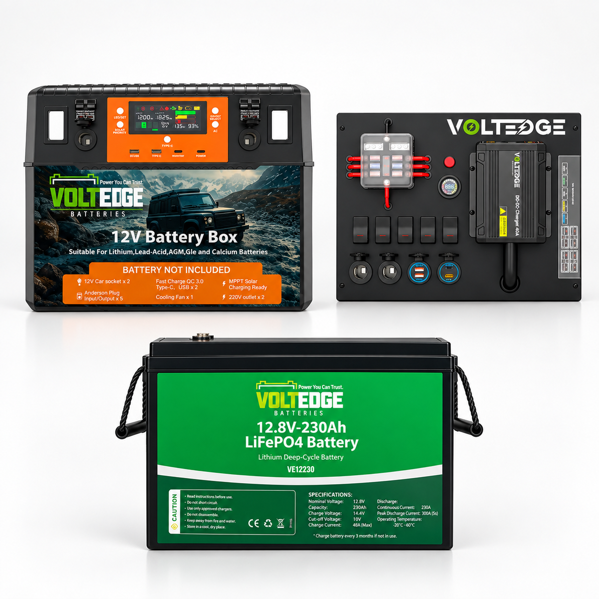 VoltEdge Ultimate 230 Touring Power Kit