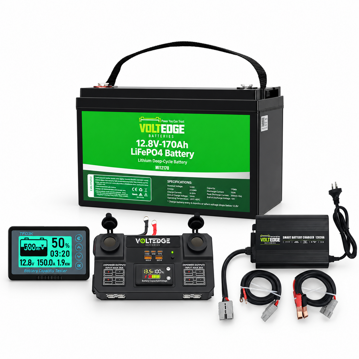 VoltEdge 170Ah Touring Kit