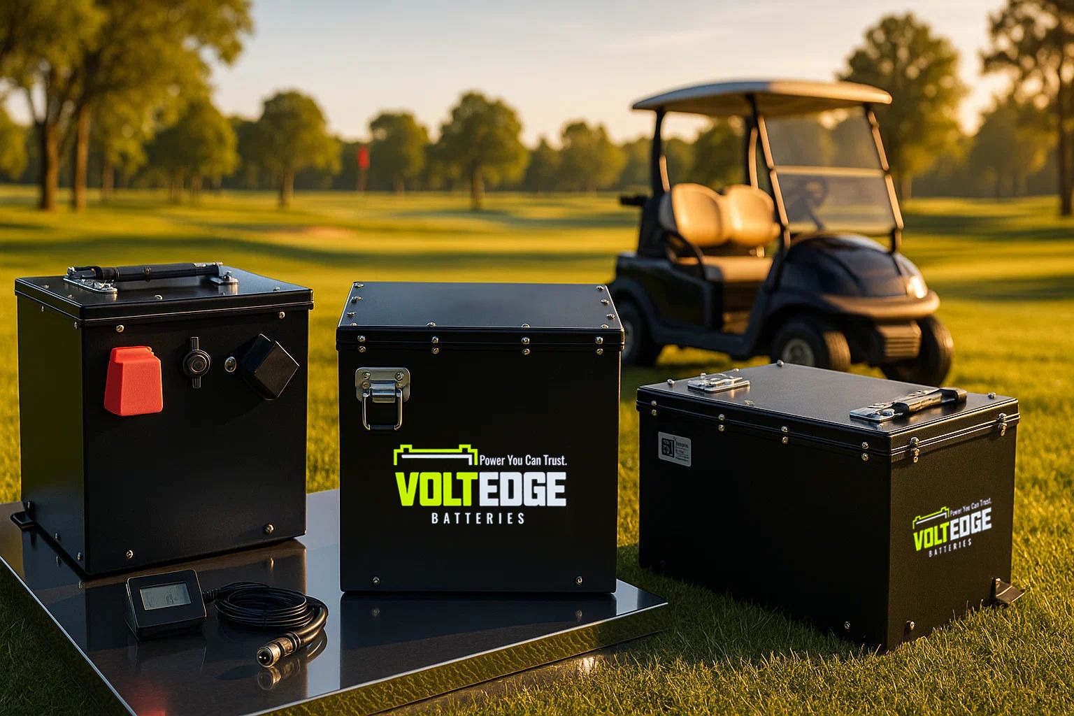 VoltEdge (Premium) Golf Cart 48V 105AH Lithium LiFePO4 Battery