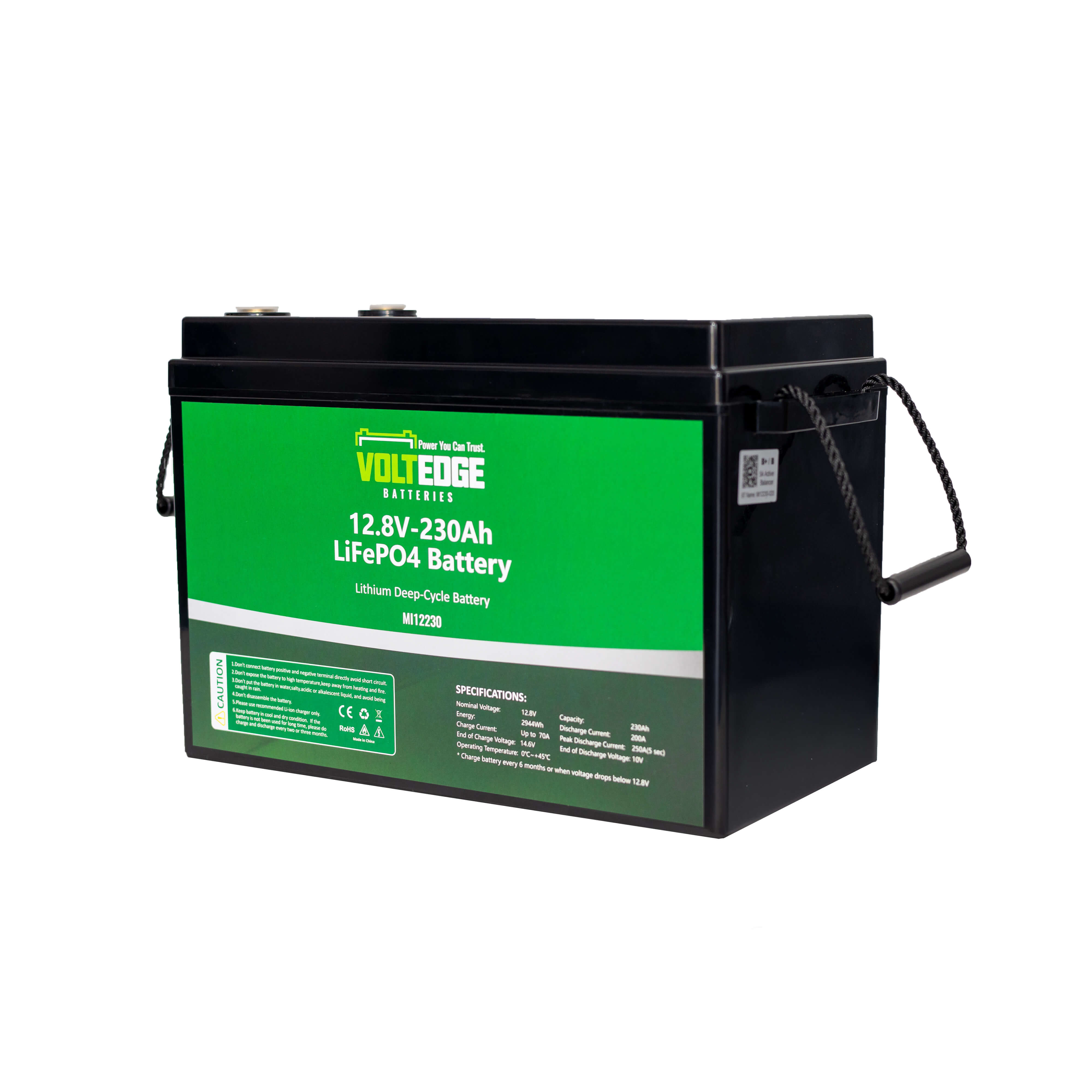 VoltEdge (Premium)  12.8V 230Ah Lithium LiFePO4 Battery