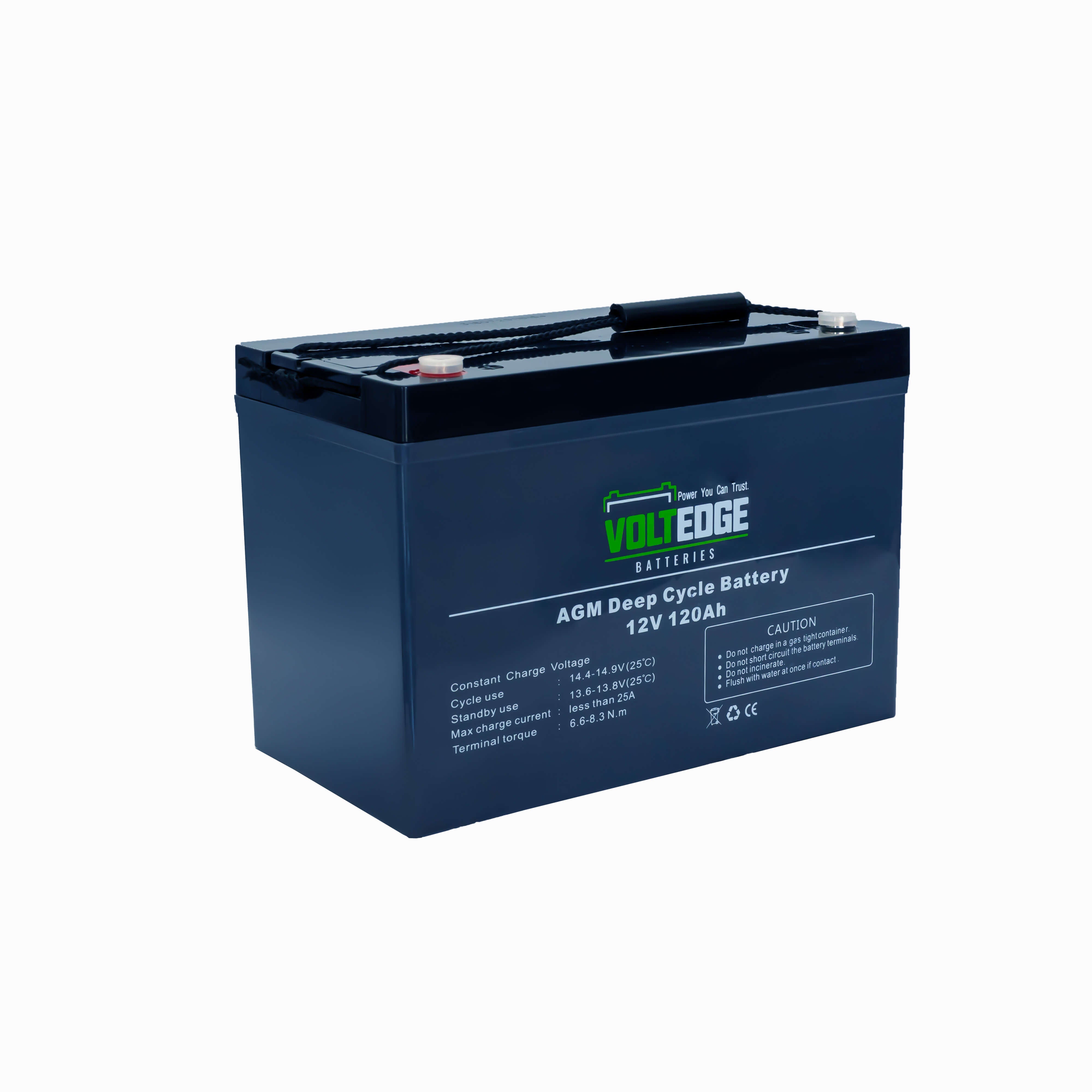 VoltEdge 12V 120Ah AGM DEEP CYCLE BATTERY