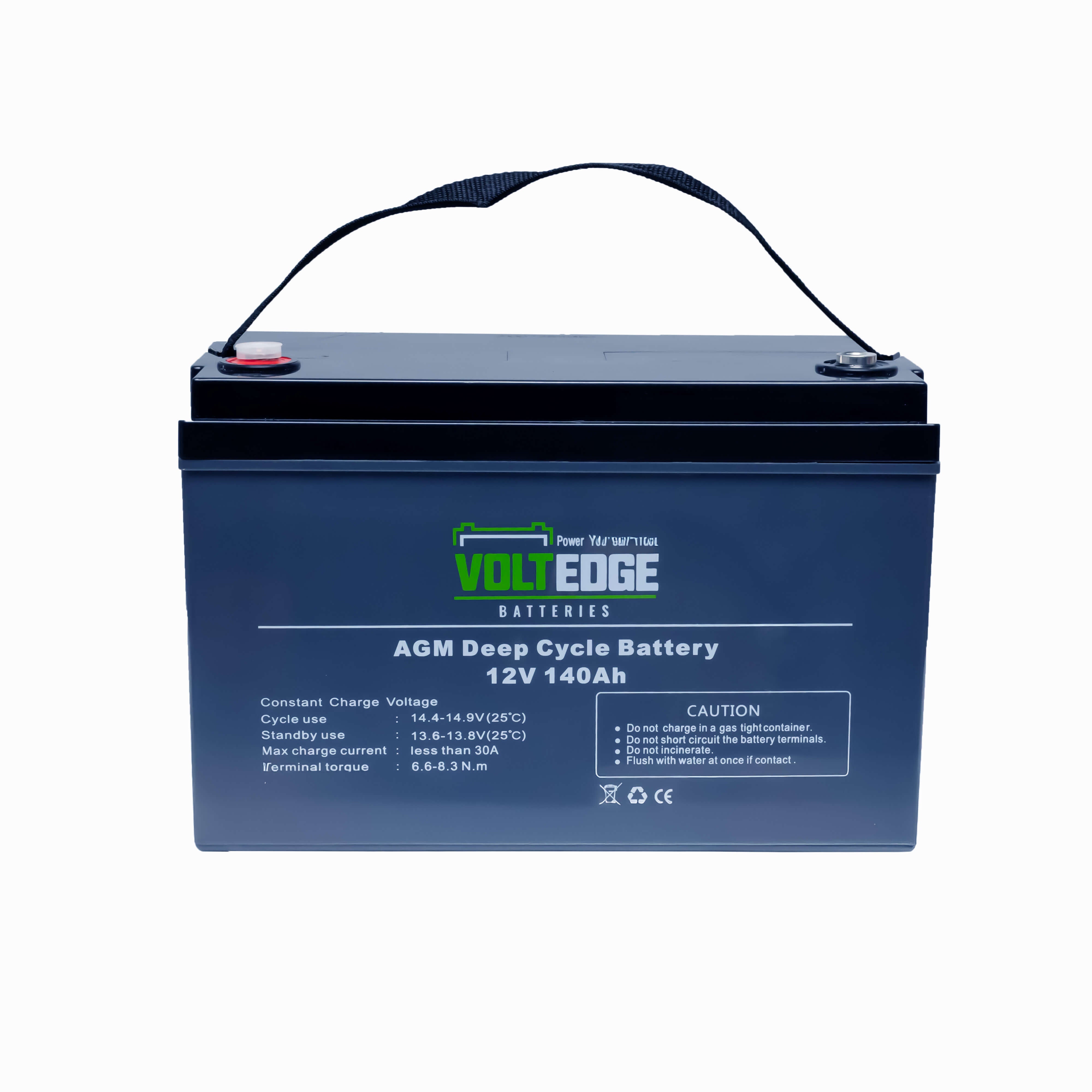VoltEdge 12V 140Ah AGM DEEP CYCLE BATTERY