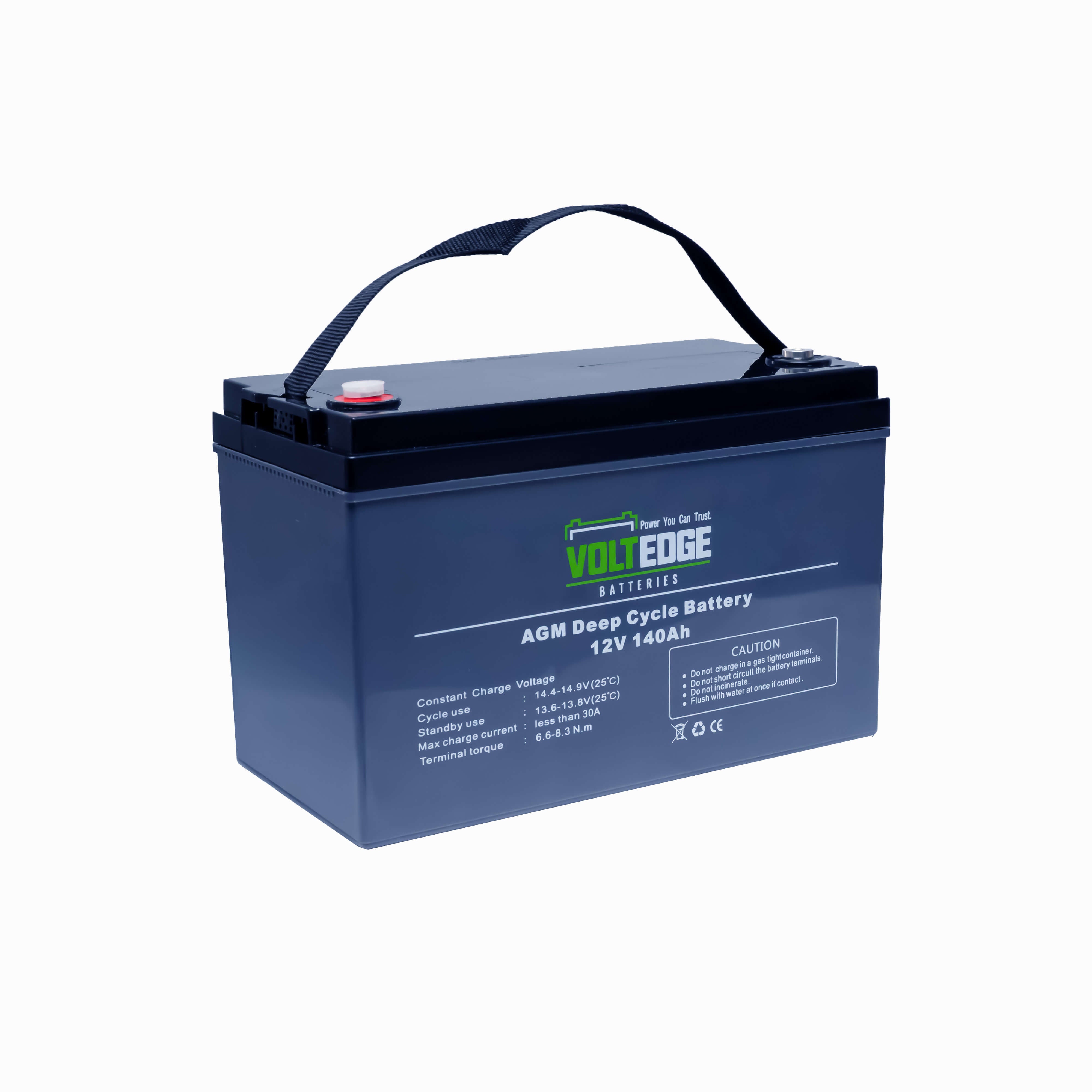 VoltEdge 12V 140Ah AGM DEEP CYCLE BATTERY