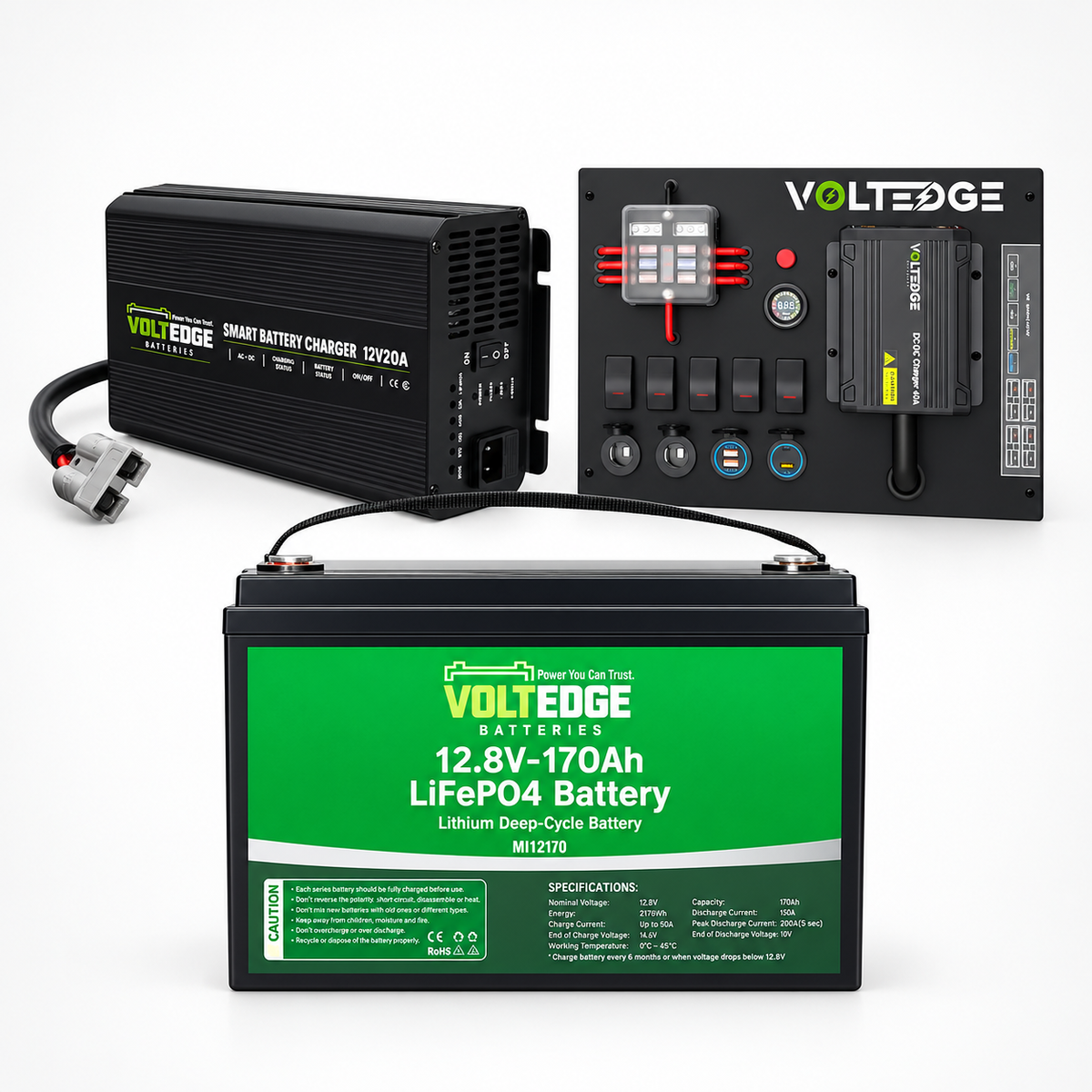 VoltEdge Ultimate 12V Canopy & Touring Kit