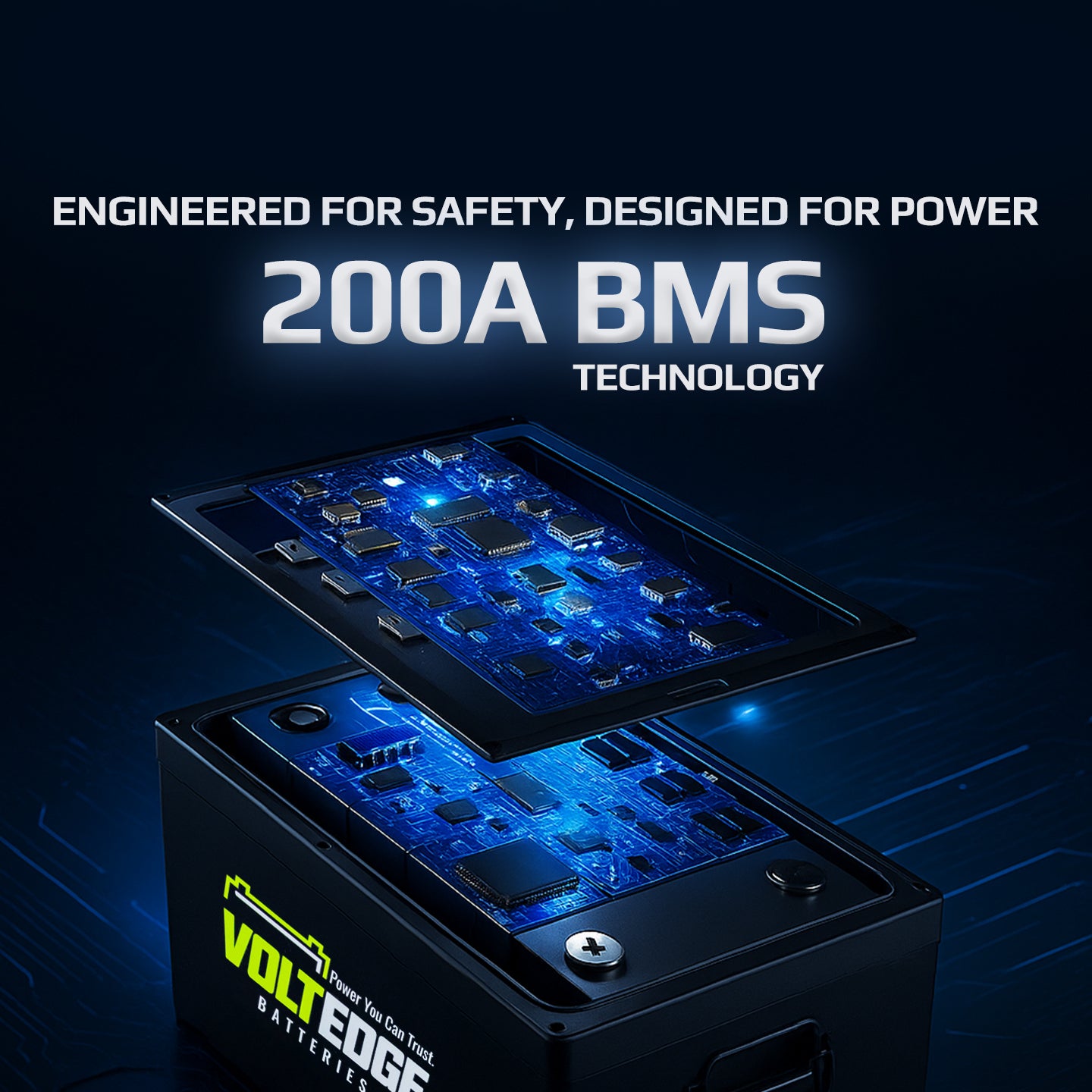 VoltEdge (Lite) 12.8V 320ah Lithium LiFePO4 Battery